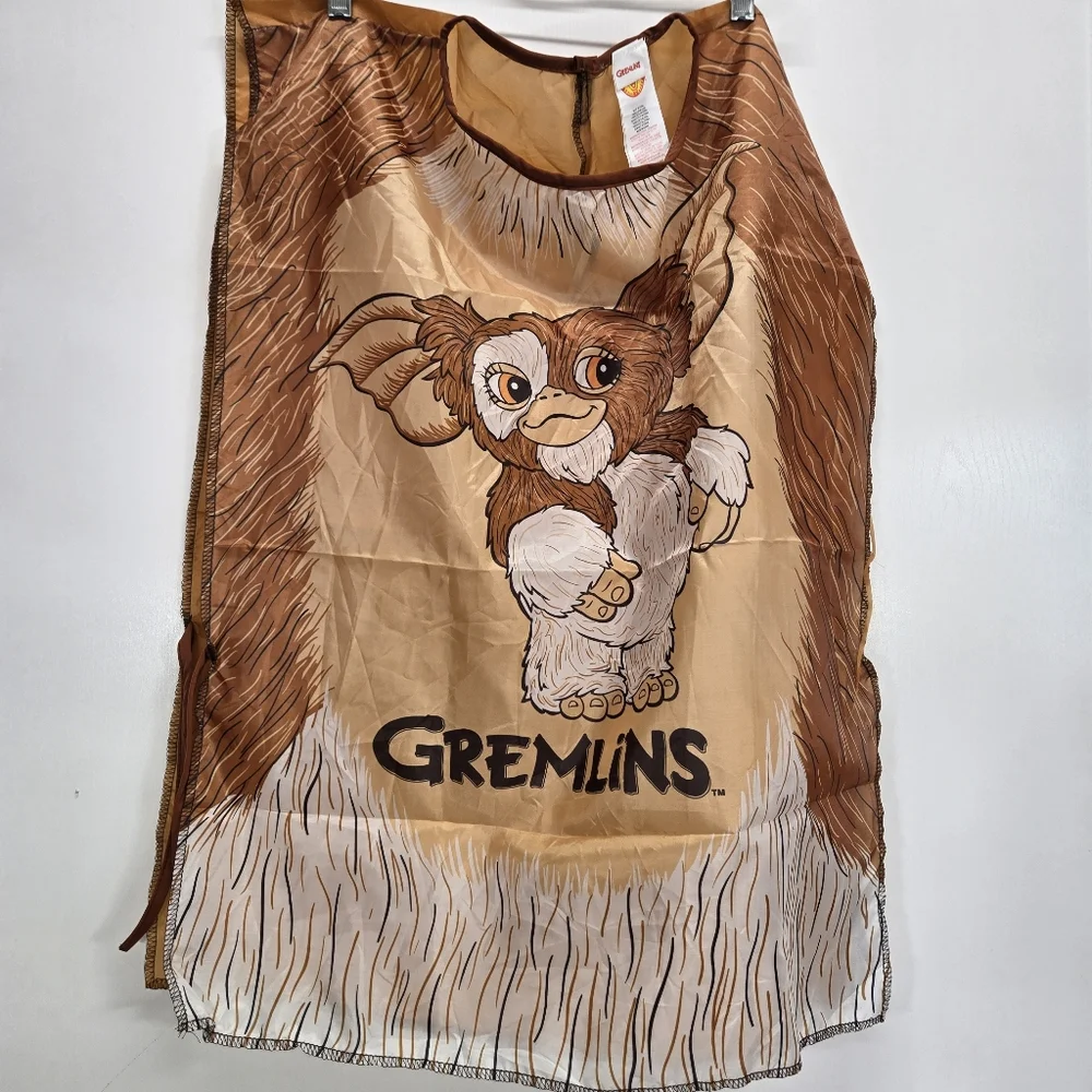 Ben Cooper Gremlins GIZMO Cosplay Costume Top & Mask Adult One Size‎ Rubies Open - Picture 7 of 13